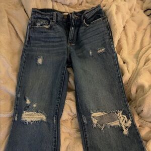 Altar'd State Distressed Blue Jeans